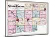 1875, Stark County Map, Ohio, United States-null-Mounted Giclee Print