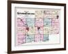 1875, Stark County Map, Ohio, United States-null-Framed Giclee Print