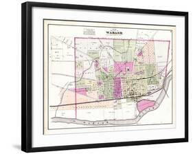 1875, Wabash, Indiana, United States-null-Framed Giclee Print