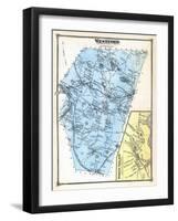 1875, Westford, Forge Village Town, Massachusetts, United States-null-Framed Giclee Print