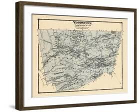 1875, Woodstock, New York, United States-null-Framed Giclee Print