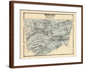 1875, Woodstock, New York, United States-null-Framed Giclee Print