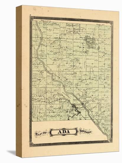 1876, Ada Township, Michigan, United States-null-Stretched Canvas