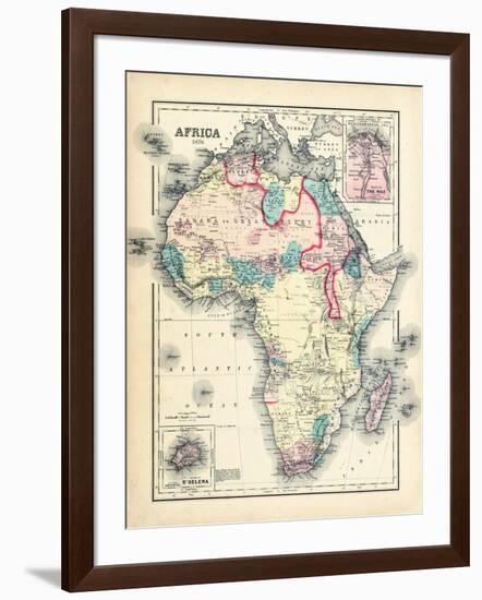 1876, Africa-null-Framed Giclee Print