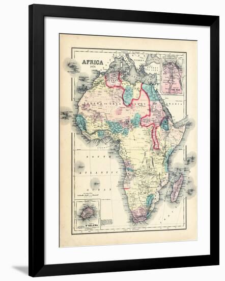 1876, Africa-null-Framed Giclee Print