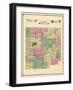 1876, Ash Township, Carlton, Grafton P.O., Michigan, United States-null-Framed Giclee Print