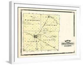 1876, Blackford County, Indiana, United States-null-Framed Giclee Print