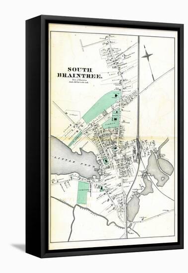 1876, Braintree South, South Braintree, Massachusetts, United States-null-Framed Stretched Canvas