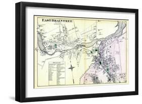1876, Braintree Town East, East Braintree, Massachusetts, United States-null-Framed Giclee Print