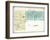 1876, Carleton, Michigan, United States-null-Framed Giclee Print