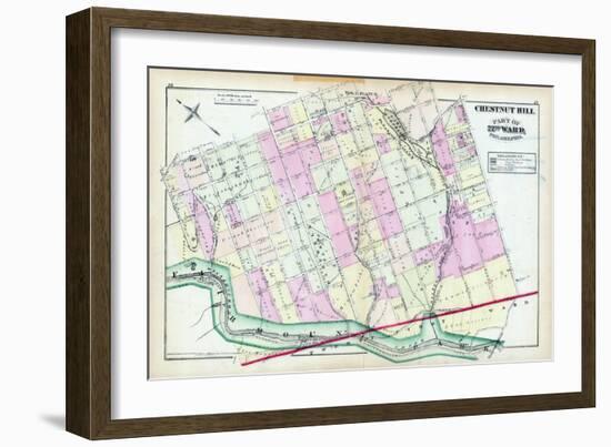 1876, Chestnut Hill 2, Fairmount Park, Philadelphia, Pennsylvania, United States-null-Framed Giclee Print