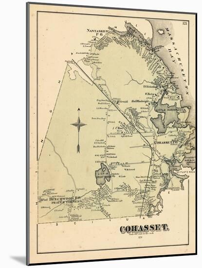 1876, Cohasset, Massachusetts, United States-null-Mounted Giclee Print