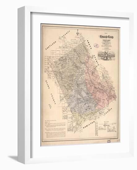 1876, Comanche County 1876, Texas, United States-null-Framed Giclee Print