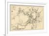 1876, East Weymouth Town, Massachusetts, United States-null-Framed Giclee Print