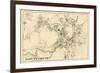 1876, East Weymouth Town, Massachusetts, United States-null-Framed Premium Giclee Print