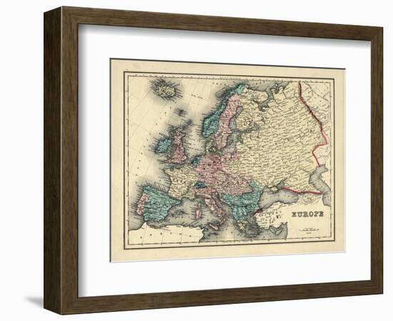 1876, Europe-null-Framed Giclee Print