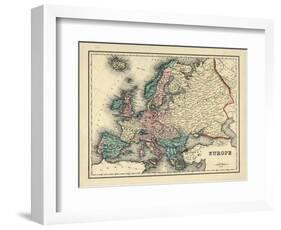 1876, Europe-null-Framed Giclee Print