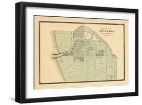 1876, Grand Haven 2, Michigan, United States-null-Framed Giclee Print