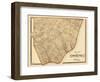 1876, Grosse Point Township, Detroit River, Lake St. Clair, Michigan, United States-null-Framed Giclee Print