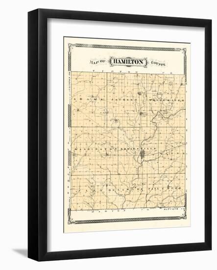 1876, Hamilton County, Indiana, United States-null-Framed Giclee Print