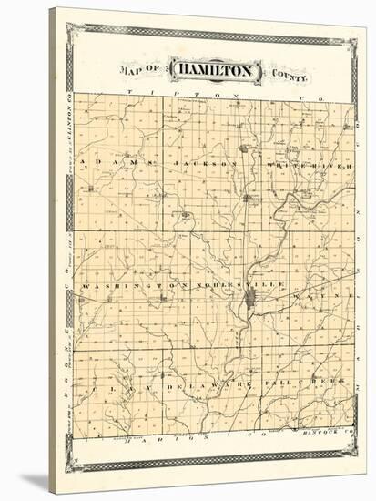 1876, Hamilton County, Indiana, United States-null-Stretched Canvas