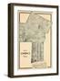 1876, Hamtramck Township, Detroit River, Leesville P.O., Norris, Belle Isle, Michigan, United State-null-Framed Giclee Print