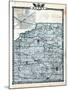 1876, Henry County Map, Galva, Illinois, United States-null-Mounted Giclee Print