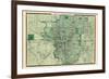 1876, Indianapolis, Indiana, United States-null-Framed Giclee Print