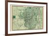 1876, Indianapolis, Indiana, United States-null-Framed Giclee Print