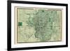 1876, Indianapolis, Indiana, United States-null-Framed Giclee Print