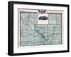 1876, Kankakee County Map, Gilman, Kankakee, Illinois, United States-null-Framed Giclee Print