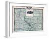 1876, Kankakee County Map, Gilman, Kankakee, Illinois, United States-null-Framed Giclee Print