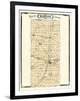 1876, Madison County, Indiana, United States-null-Framed Giclee Print