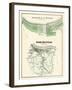 1876, Maysville - Outline Plan, Upper Maysville, Kentucky, United States-null-Framed Giclee Print