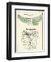 1876, Maysville - Outline Plan, Upper Maysville, Kentucky, United States-null-Framed Giclee Print