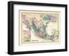 1876, Mexico, Panama, North America-null-Framed Giclee Print