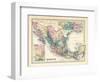 1876, Mexico, Panama, North America-null-Framed Giclee Print