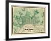 1876, New Albany City, Indiana, United States-null-Framed Giclee Print