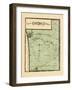 1876, Ottawa County Map, Michigan, United States-null-Framed Giclee Print