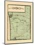 1876, Ottawa County Map, Michigan, United States-null-Mounted Giclee Print