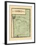 1876, Ottawa County Map, Michigan, United States-null-Framed Giclee Print