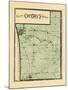 1876, Ottawa County Map, Michigan, United States-null-Mounted Giclee Print