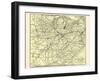 1876, Pittsburgh, Cincinnati and St. Louis R.R. Pan Handle Route, Pennsylvania, United States-null-Framed Giclee Print