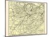 1876, Pittsburgh, Cincinnati and St. Louis R.R. Pan Handle Route, Pennsylvania, United States-null-Mounted Giclee Print