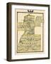 1876, Putnam County Map, Eastern Part of Marshall County Map, Hennepin, Illinois, United States-null-Framed Giclee Print
