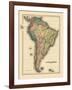 1876, South America-null-Framed Giclee Print