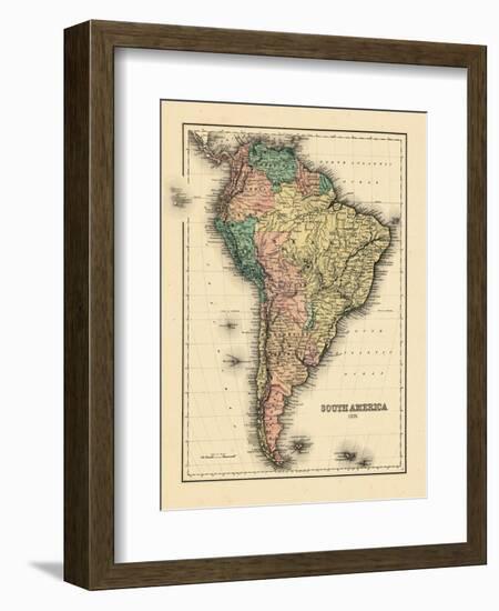 1876, South America-null-Framed Giclee Print