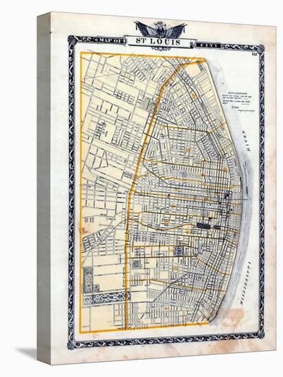 1876, St. Louis - City, Illinois, United States-null-Stretched Canvas