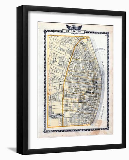 1876, St. Louis - City, Illinois, United States-null-Framed Giclee Print