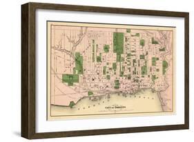 1876, Toronto, Canada-null-Framed Giclee Print